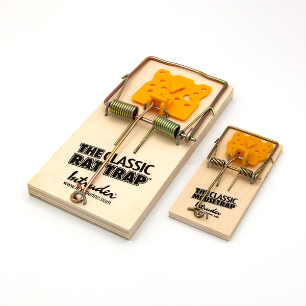 The Classic Mouse Rat Trap Traditional Wood Traps Intruder