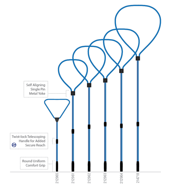 Octane Landing Net: Hoop Size 20 X 23 in