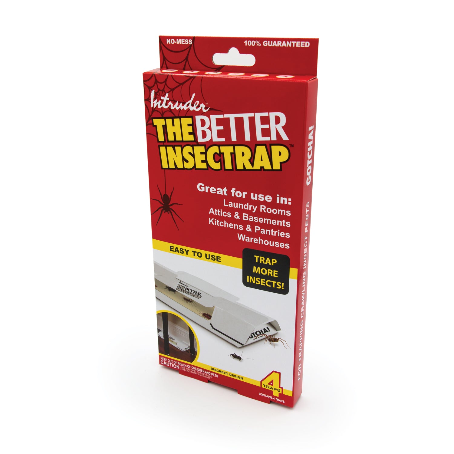 Intruder The Better Flytrap Disposable Indoor Fly Trap (4-Pack) - Anderson  Lumber
