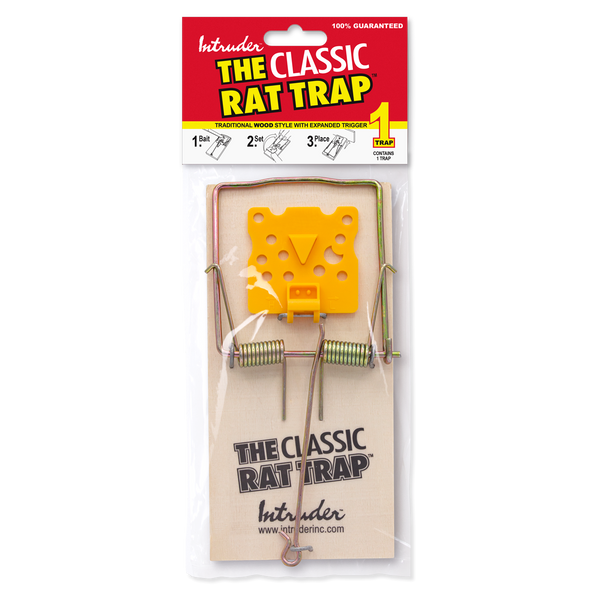 The Classic Mouse & Rat Trap - Traditional Wood Traps