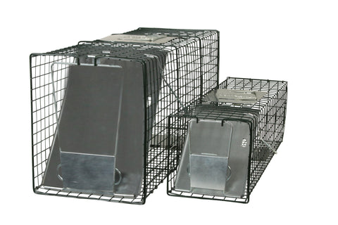 Live Trap Combo Value Pack (Set of 2) with Spring Loaded Doors