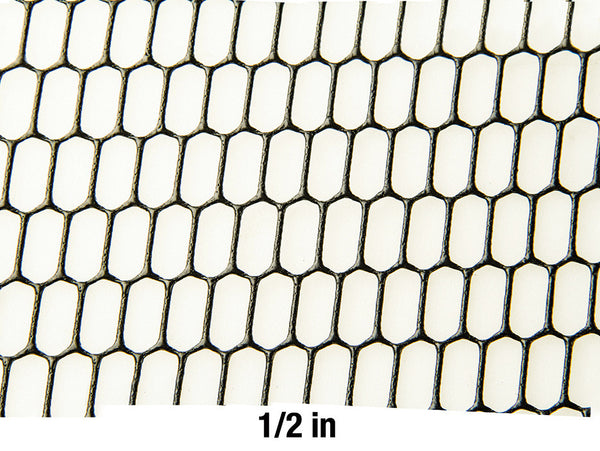 1/2-inch PVC-coated mesh net